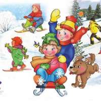 Зимние прогулки в детском саду