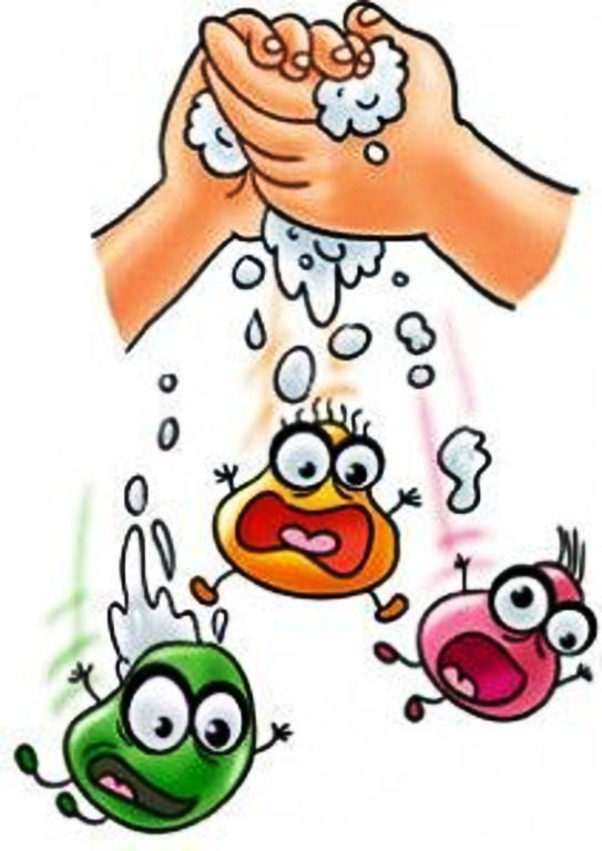 От простой воды и мыла у микробов тает сила!