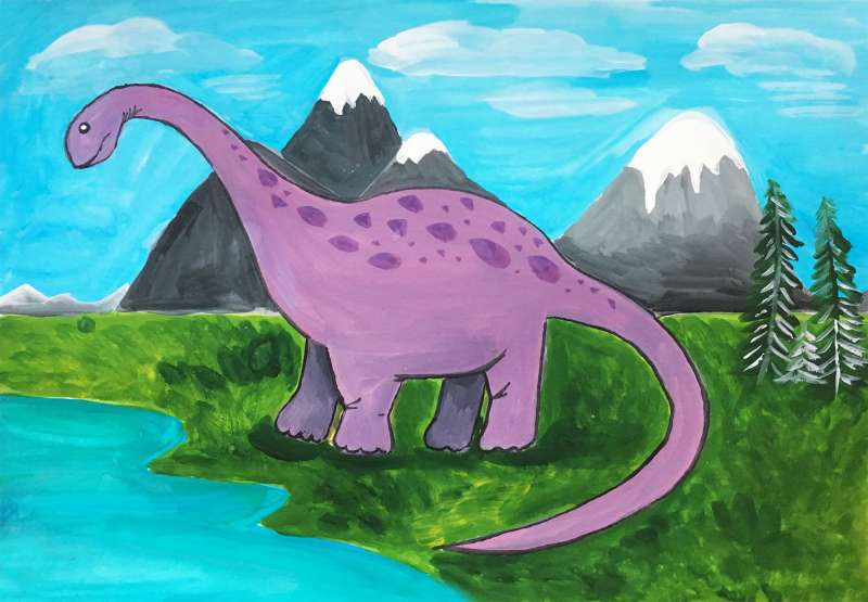 Выставка в детском саду: «Удивительный мир динозавров»